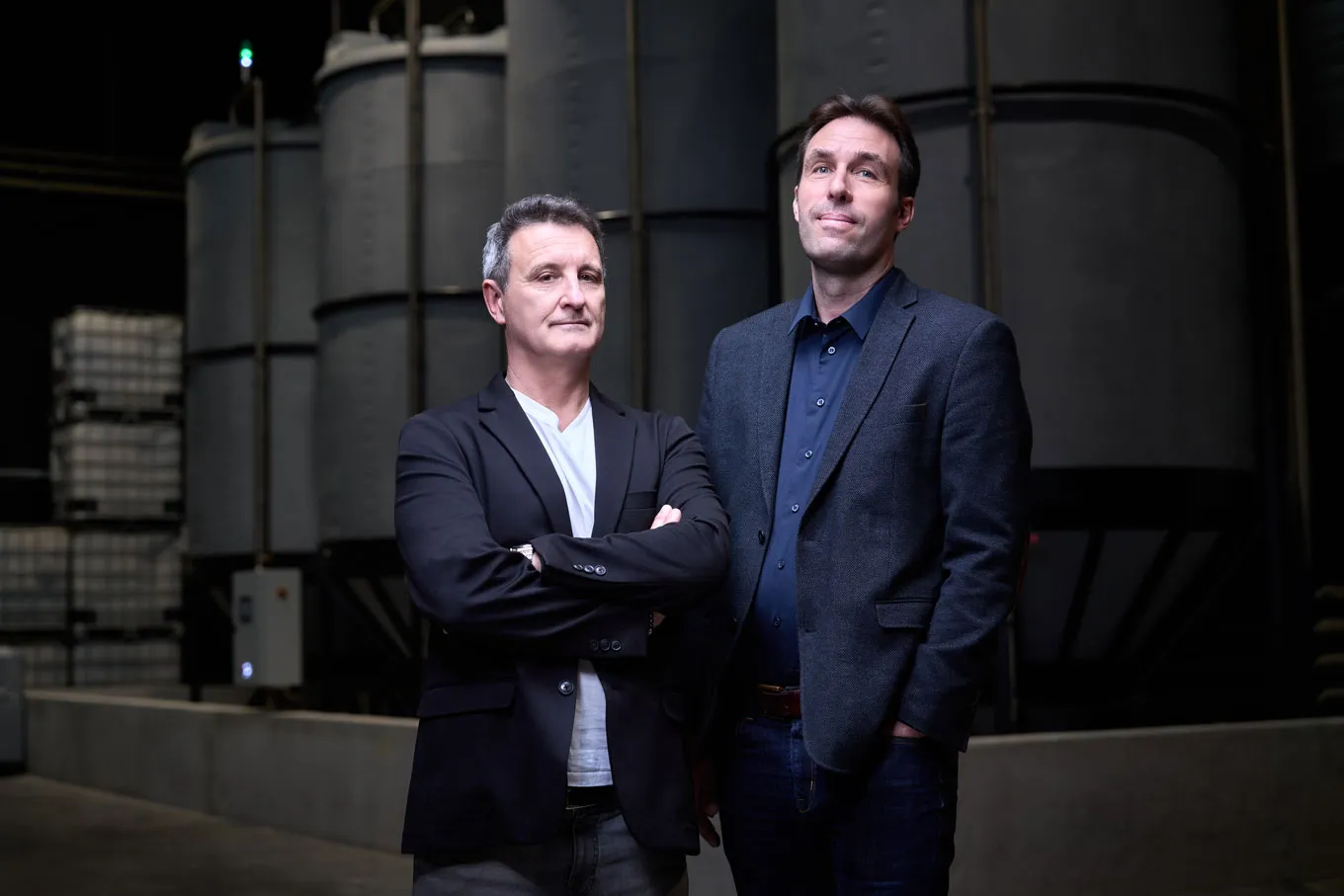 Charly Pairaud et Vincent Cuisset