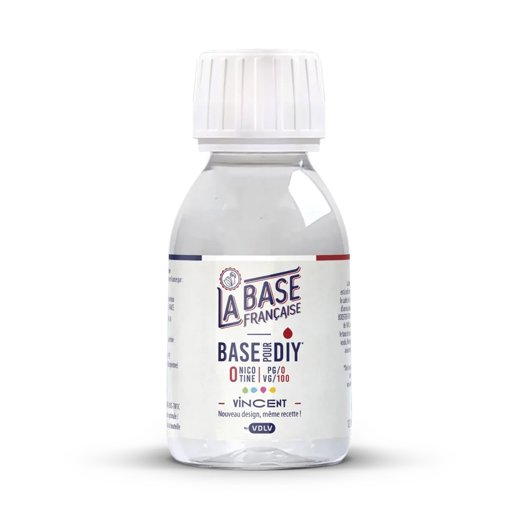 Base 125ml sans nicotine - PG0/VG100