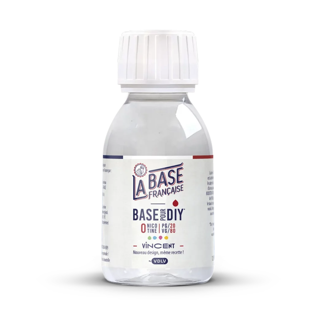 Base 125ml sans nicotine - PG20/VG80