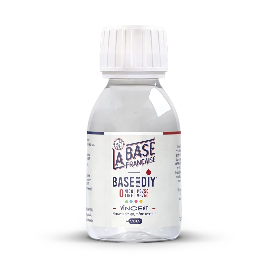 Base 125ml sans nicotine - PG50/VG50