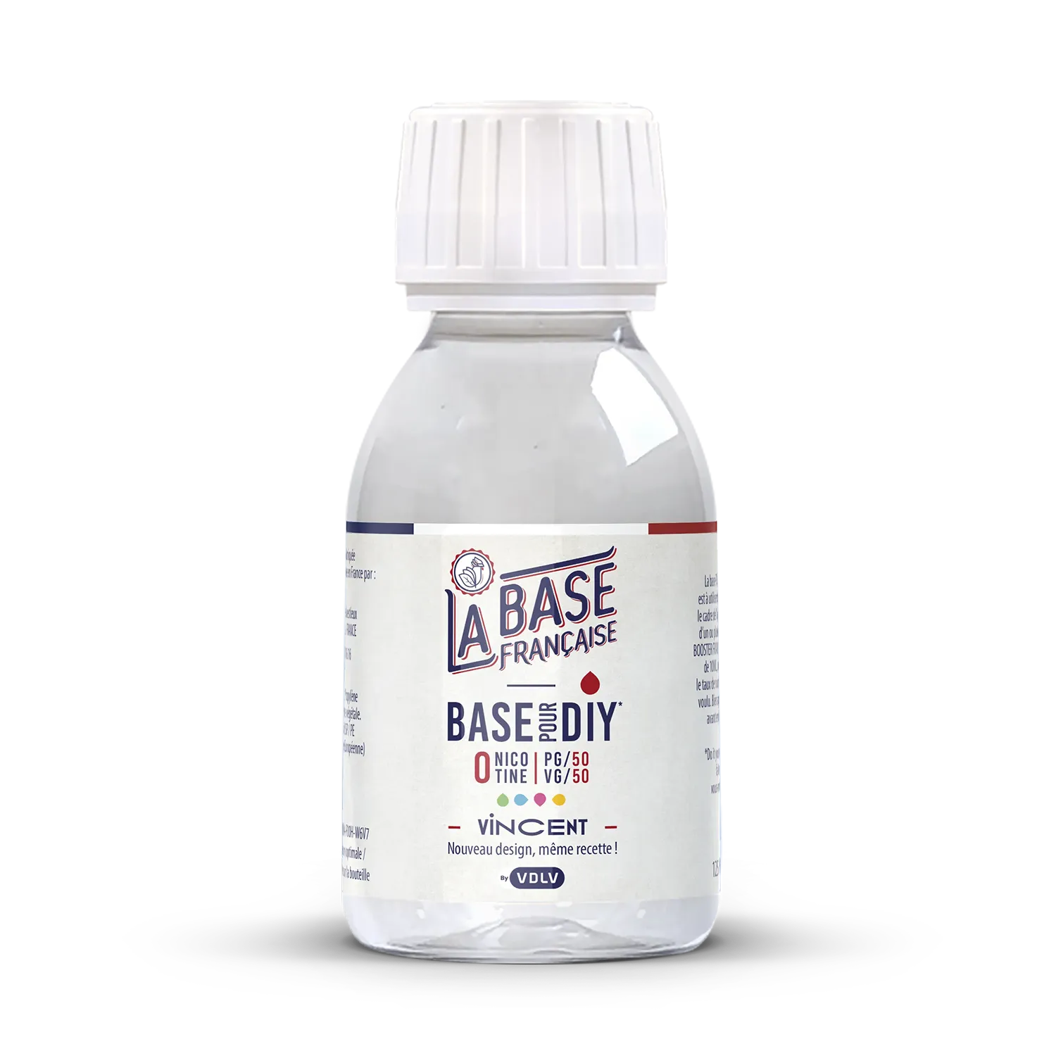 Base 125ml sans nicotine - PG50/VG50