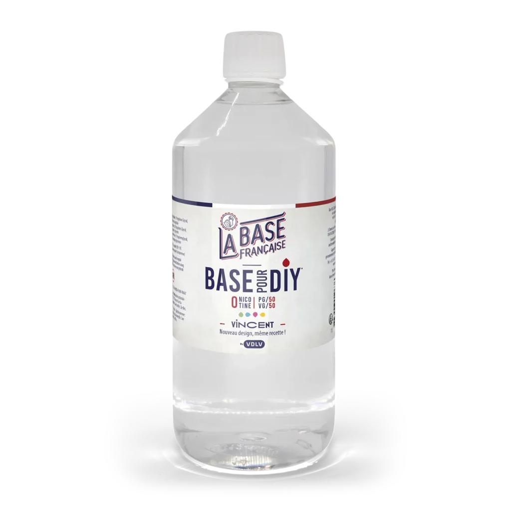 Base 1L sans nicotine - PG50/VG50