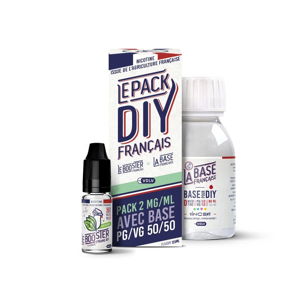 Kit Pack Diy Le Booster Français - 125ml
