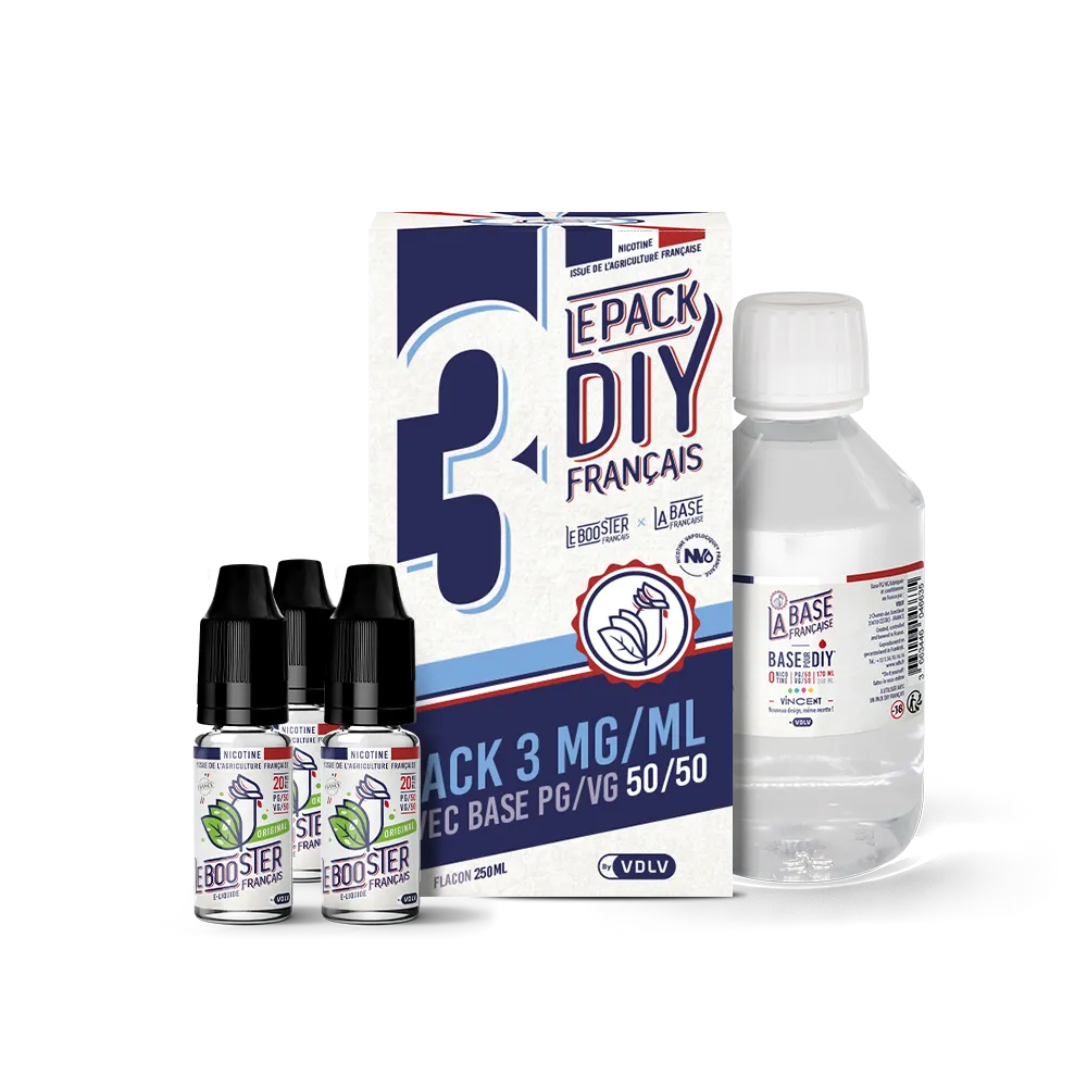 Kit Pack Diy Le Booster Français - 250ml