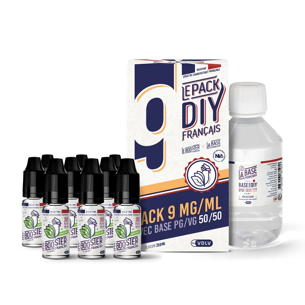 Kit Pack Diy Le Booster Français - 250ml