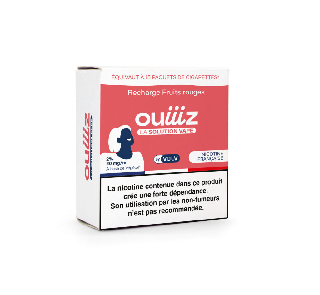 Kit de recharge OUIIIZ Fruits rouges