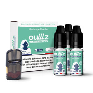 Kit de recharge OUIIIZ Menthe - 3x10ml