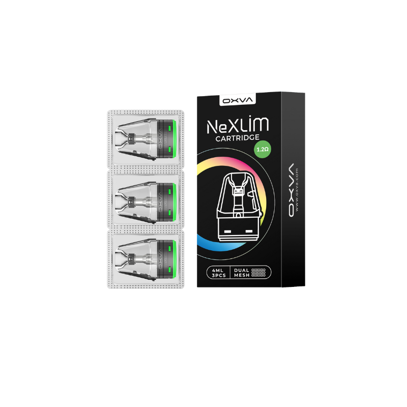 Cartouches Dual Mesh 4ml Nexlim Oxva (Lot de 3) - 1.2 ohm
