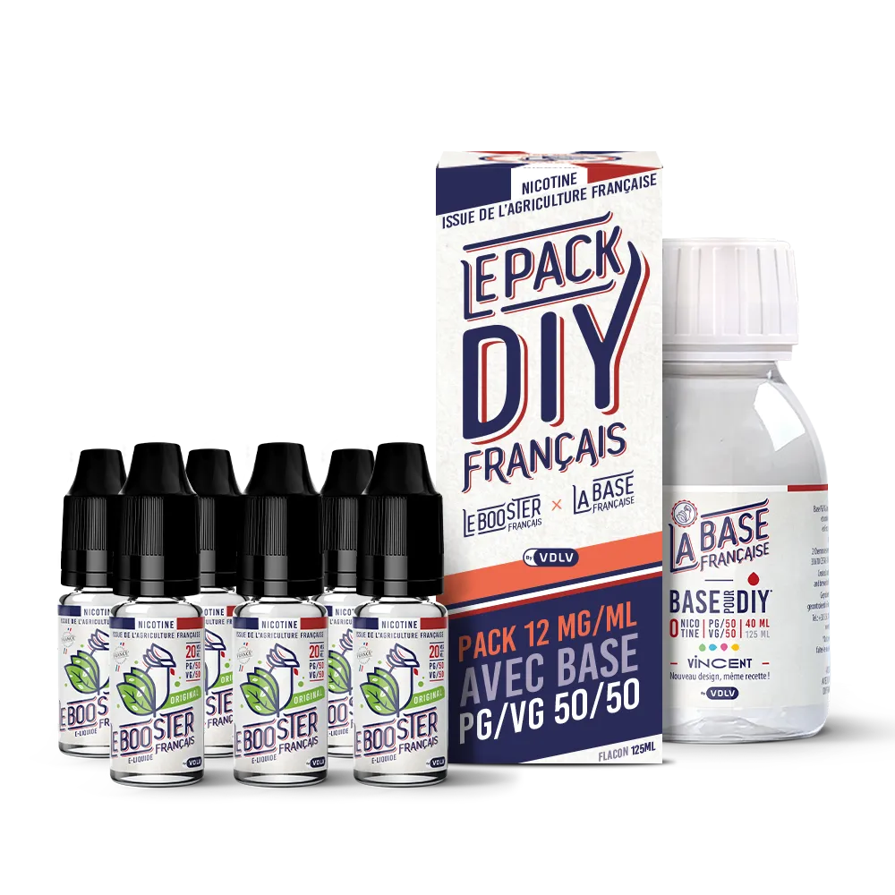 Kit Pack Diy Le Booster Français - 125ml