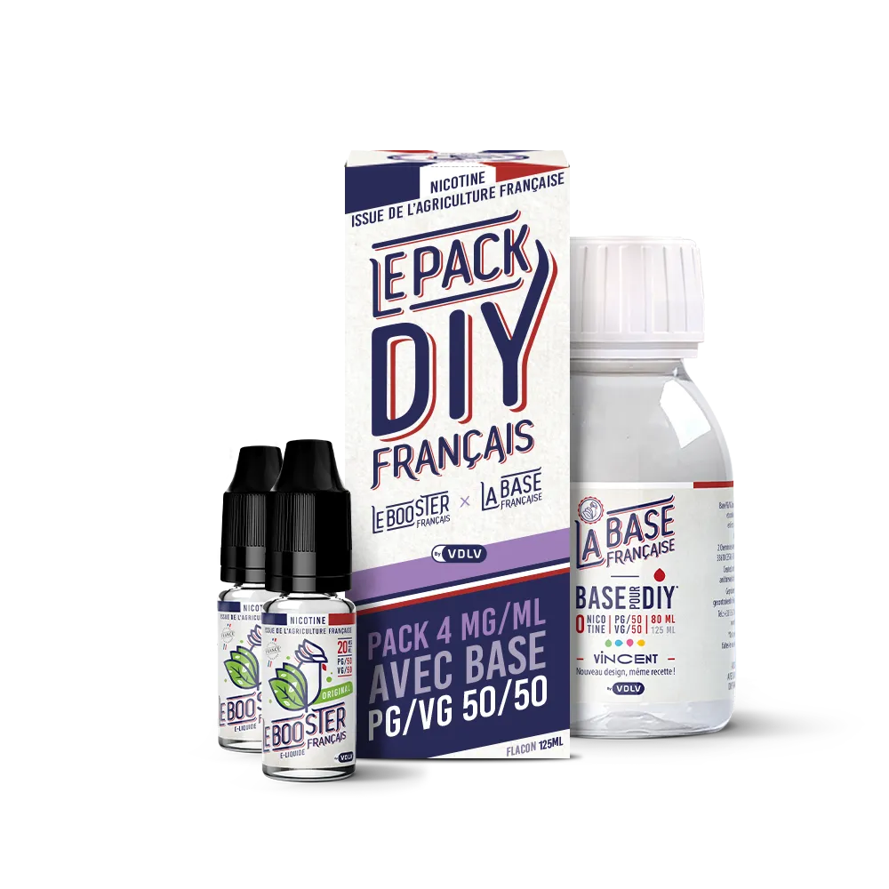 Kit Pack Diy Le Booster Français - 125ml