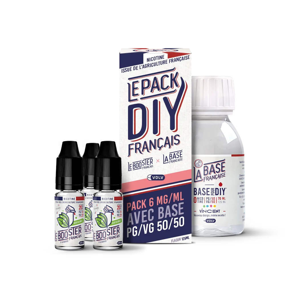 Kit Pack Diy Le Booster Français - 125ml