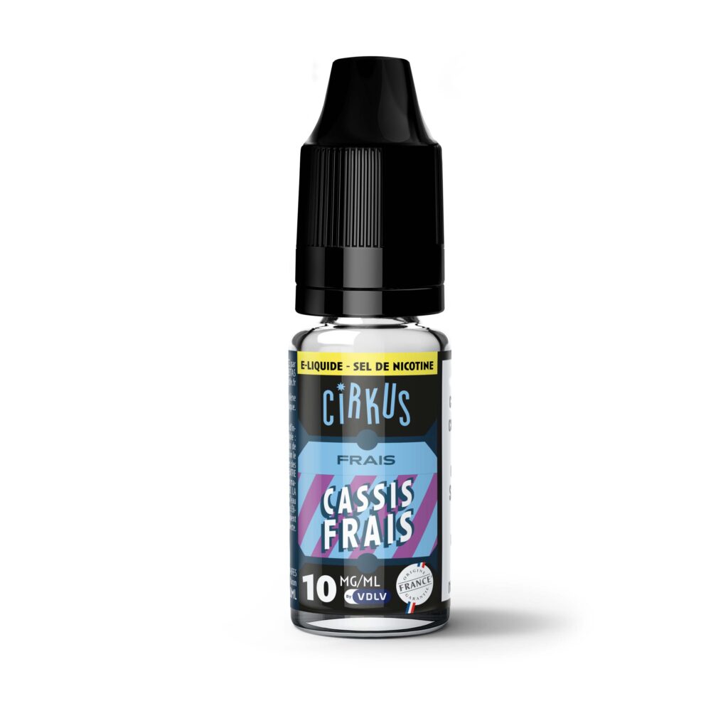 E-liquide Cassis Frais aux sels de nicotine - 10 ml