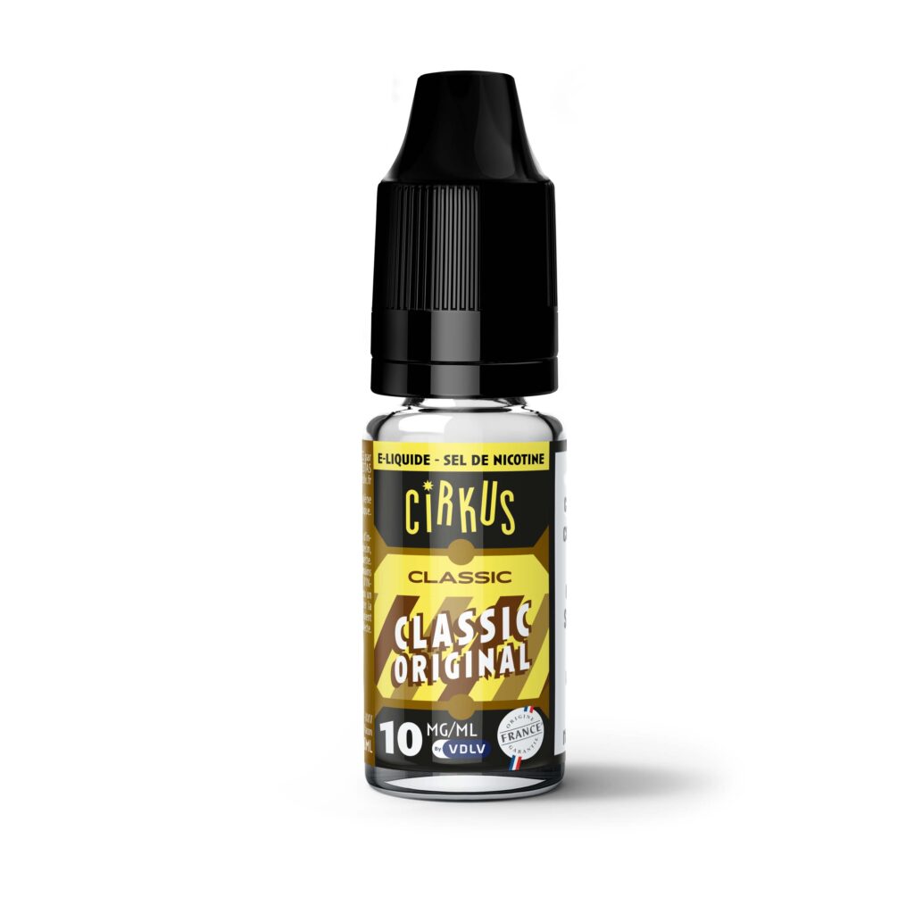 E-liquide Classic Original aux sels de nicotine - 10 ml